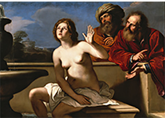 Dipinti Polito Susanna e i vecchioni Guercino