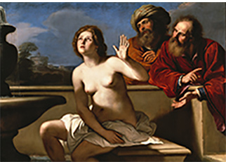 Dipinti Polito Susanna e i vecchioni Guercino Dipinti Polito Susanna e i vecchioni Guercino
