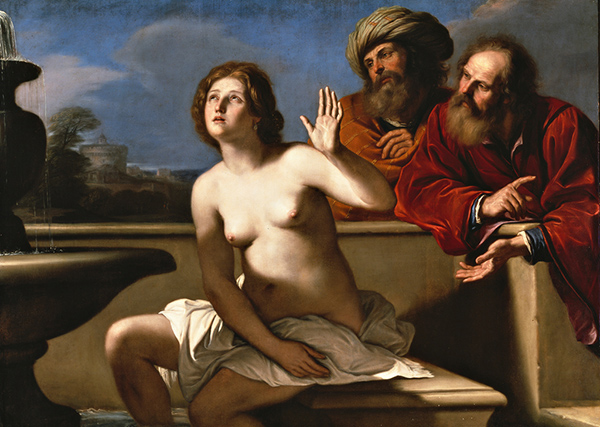Dipinti Polito Susanna e i vecchioni Guercino