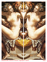 Dipinti Polito Susanna e i vecchioni allori