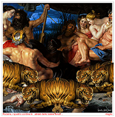 Rubens dipinti Polito I quattro continenti abitati dalle bestie feroci