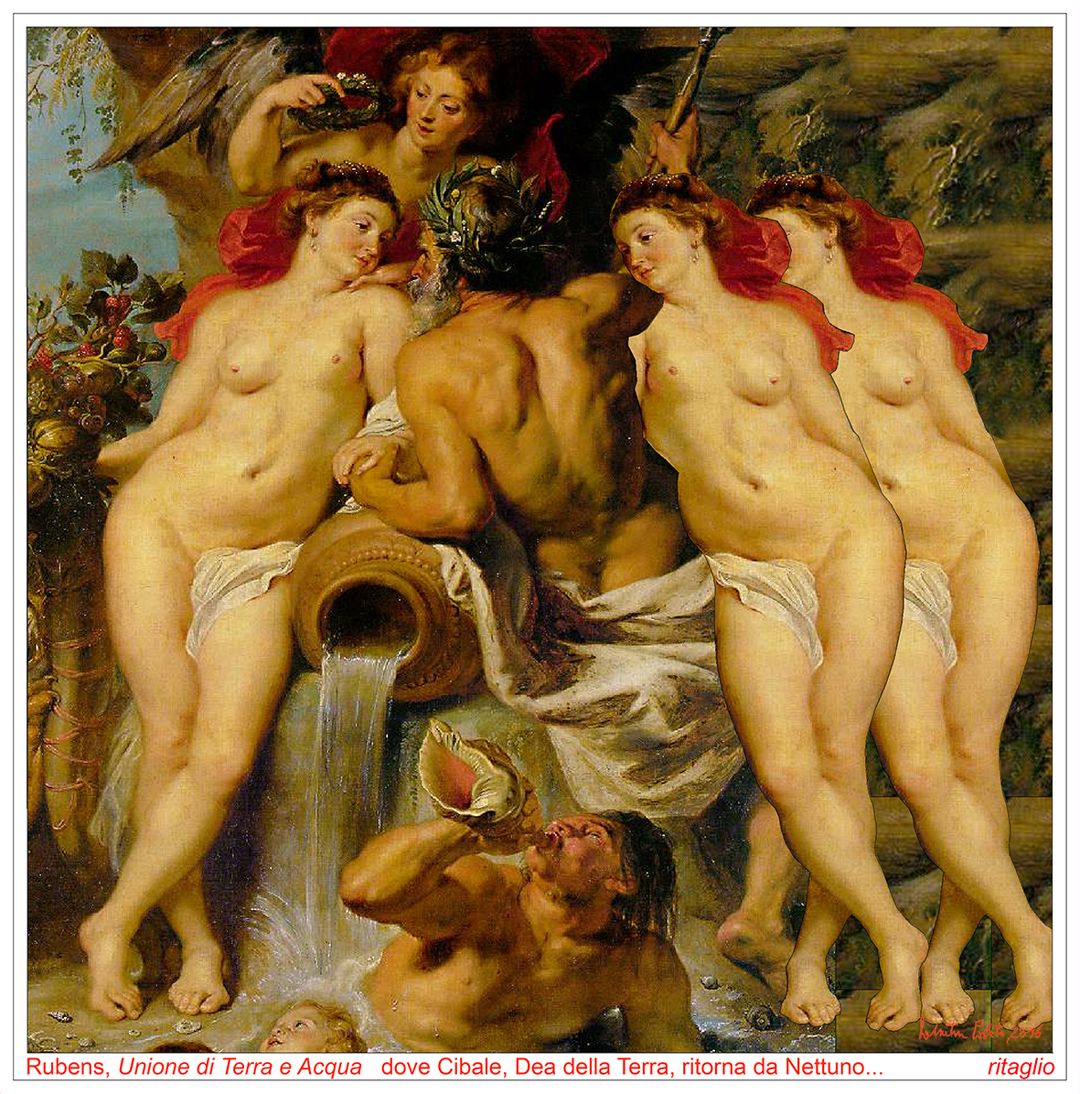 Rubens Polito Dipinti Unione Terra e Acqua