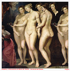 Rubens Polito Dipinti L'educazione di Maria de Medici