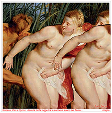 Rubens Polito Dipinti pan e syrinx