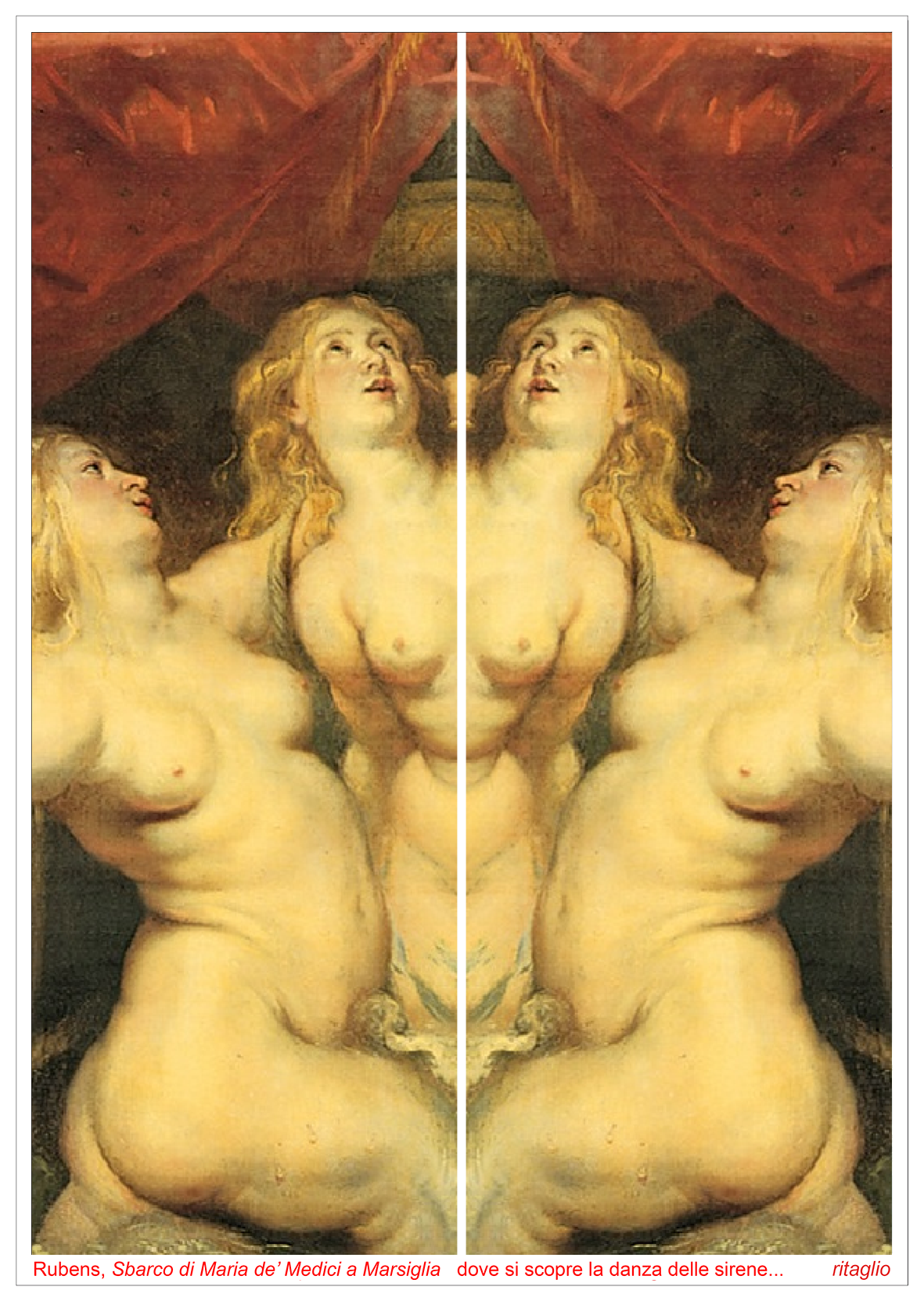 Rubens Dipinti Polito Sbarco Maria Medici La danza delle sirene