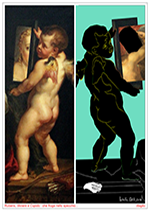 Rubens Dipinti Venere e Cupido che fruga nello specchio